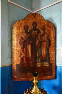 Икона Собор трёх святителей